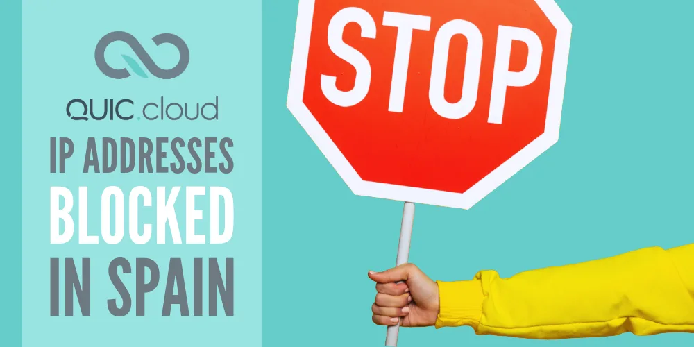 IP Addresses Blocked in Spain