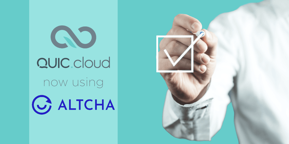 QUIC.cloud now using ALTCHA